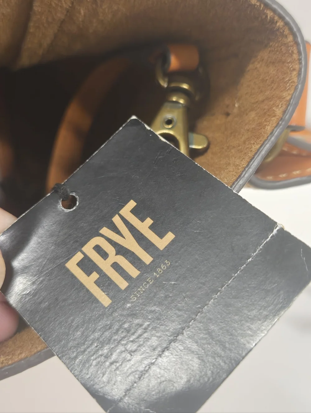 Nwt Frye Messenger Crossbody Leather Bag‎